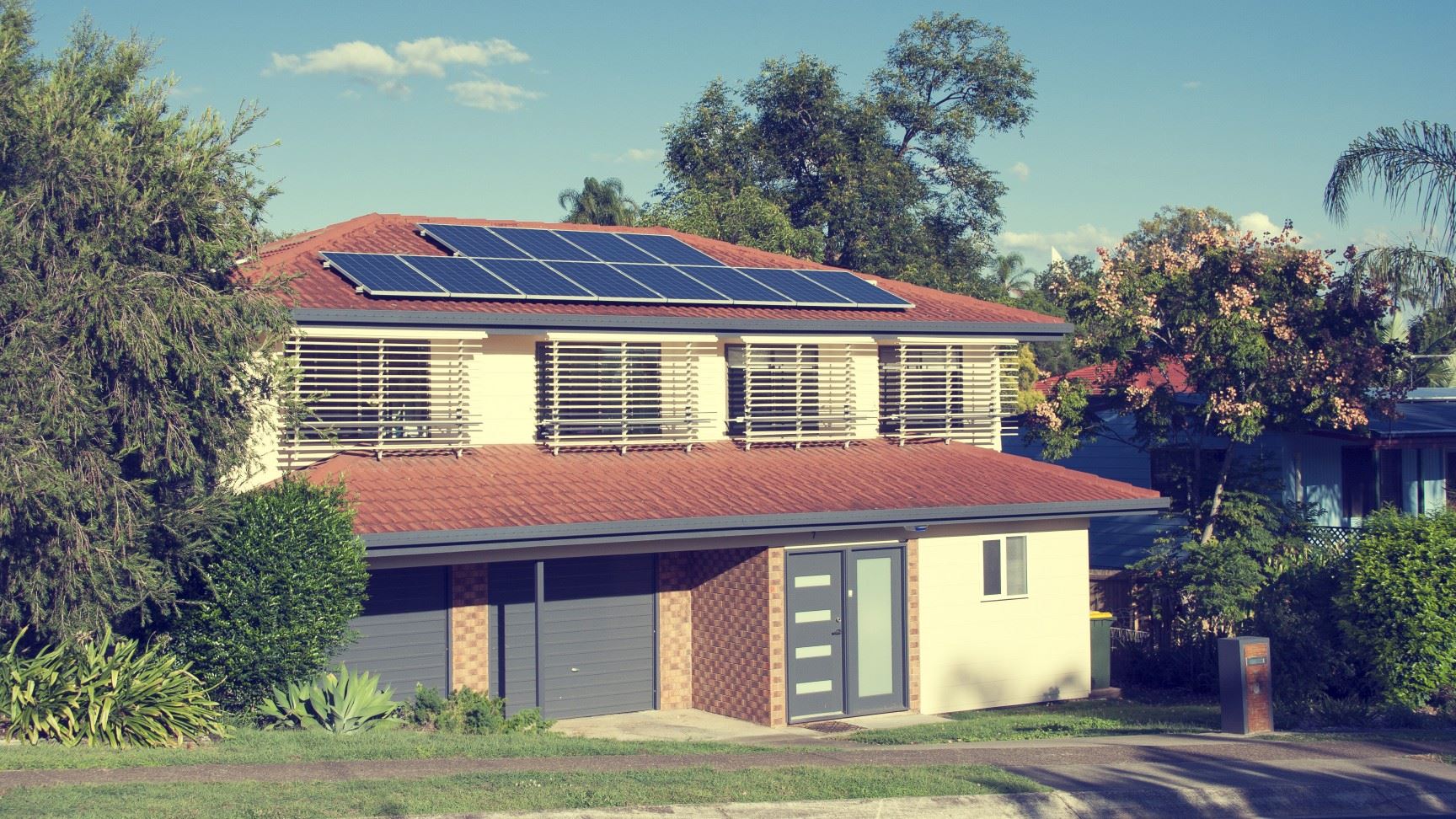Solar Panel Installed 2nd Floor Roof Interest-Free Loan & Grant Scheme