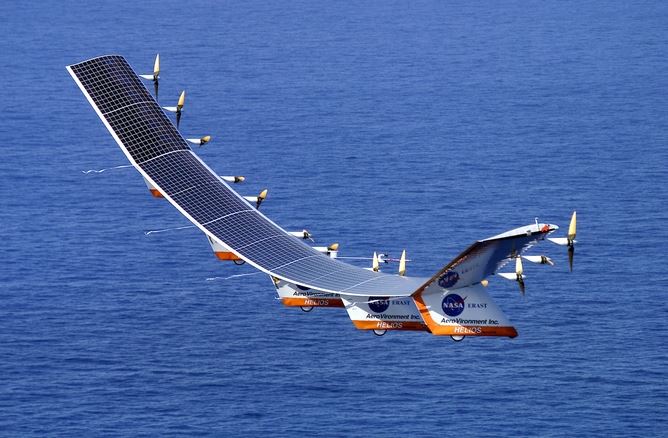 Solar Powered “Zephyr” Drones Solar Powered “Zephyr” Drones